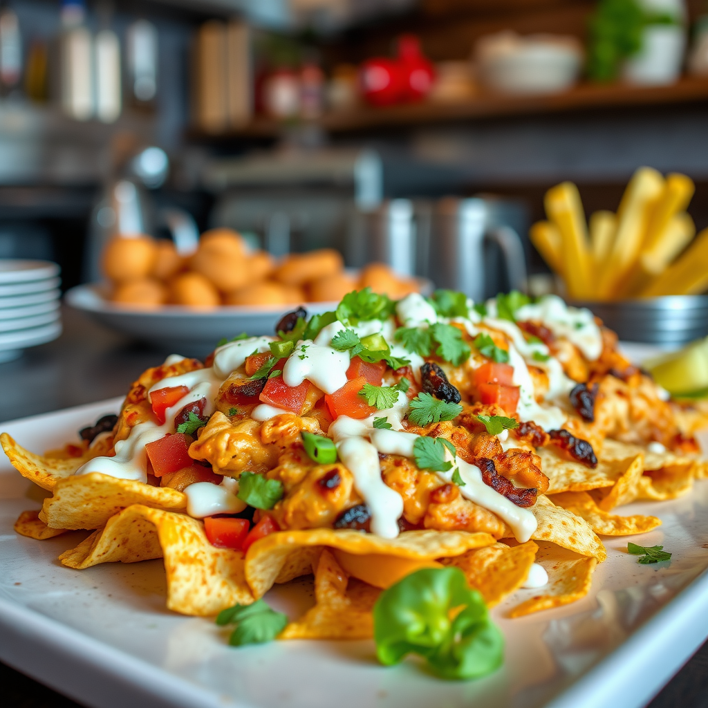 Recipe - loaded chicken nachos recipe
