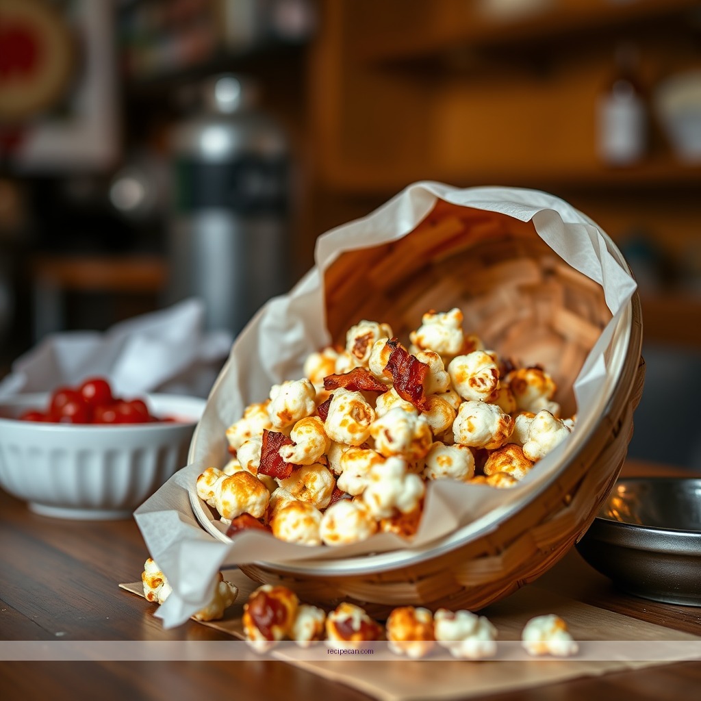 Recipe - bacon popcorn recipe