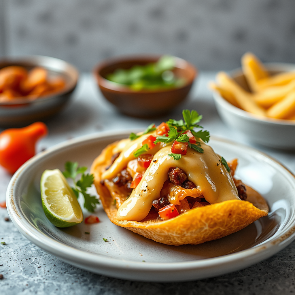 Recipe - nacho recipe with cheese sauce