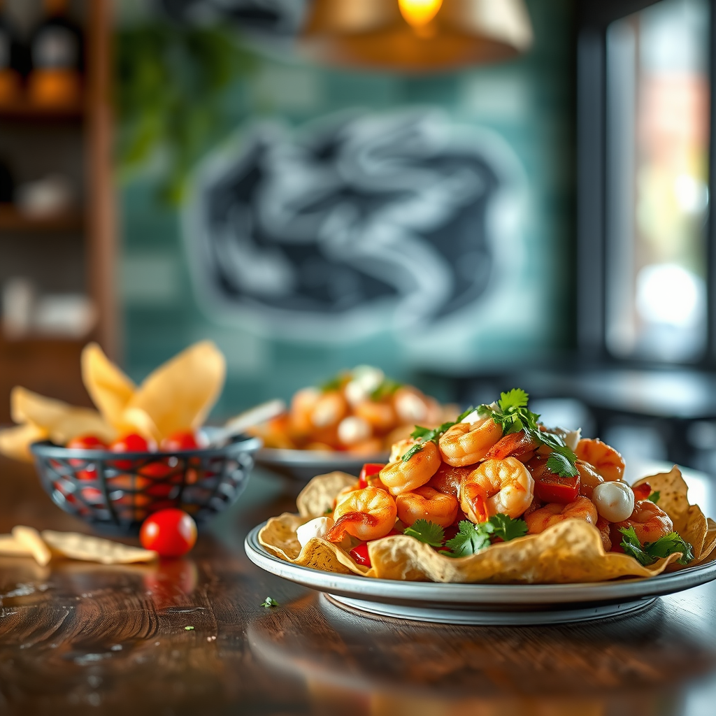 Recipe - shrimp nachos recipe