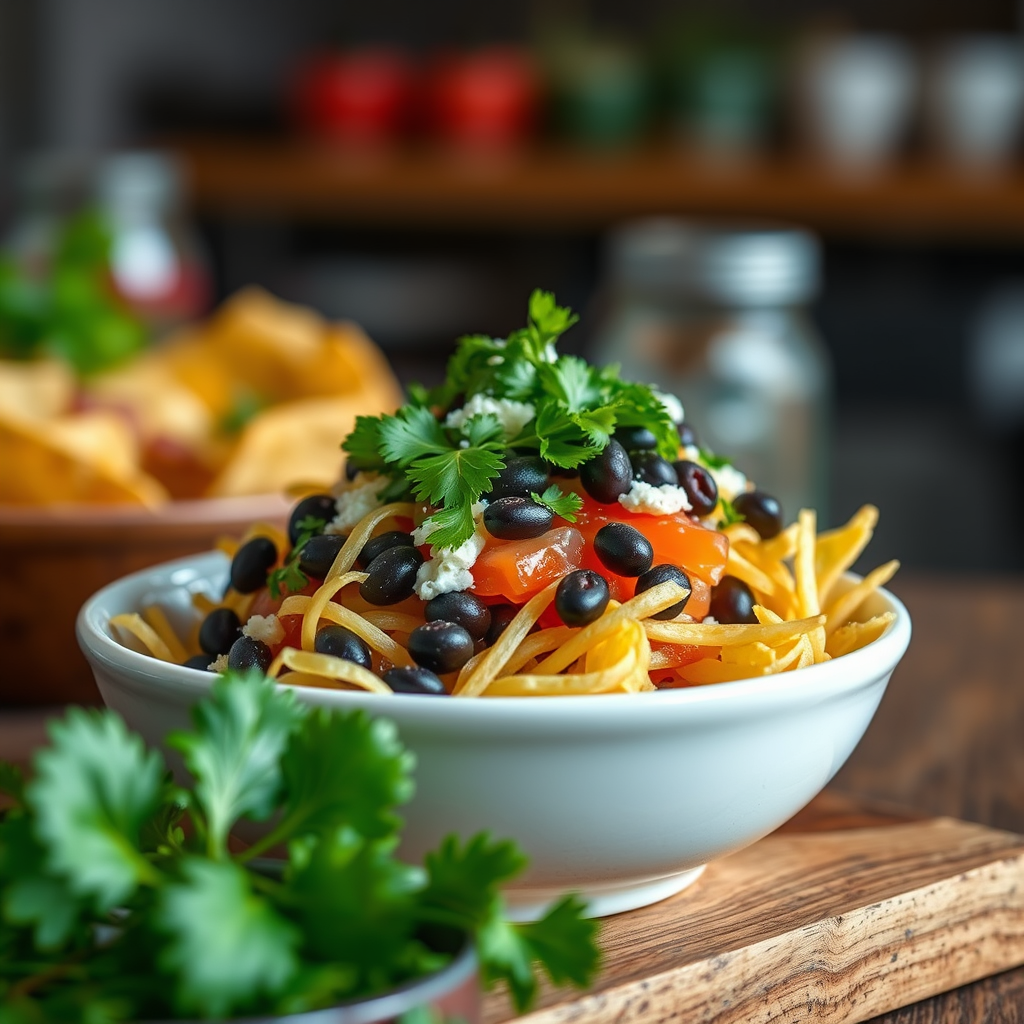 Recipe - nachos recipe with black beans