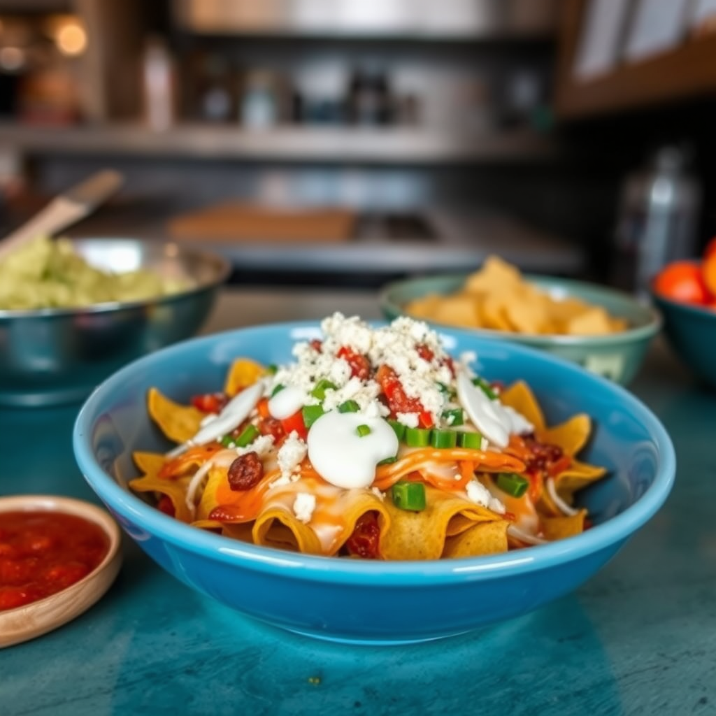 Recipe - oven nacho recipe