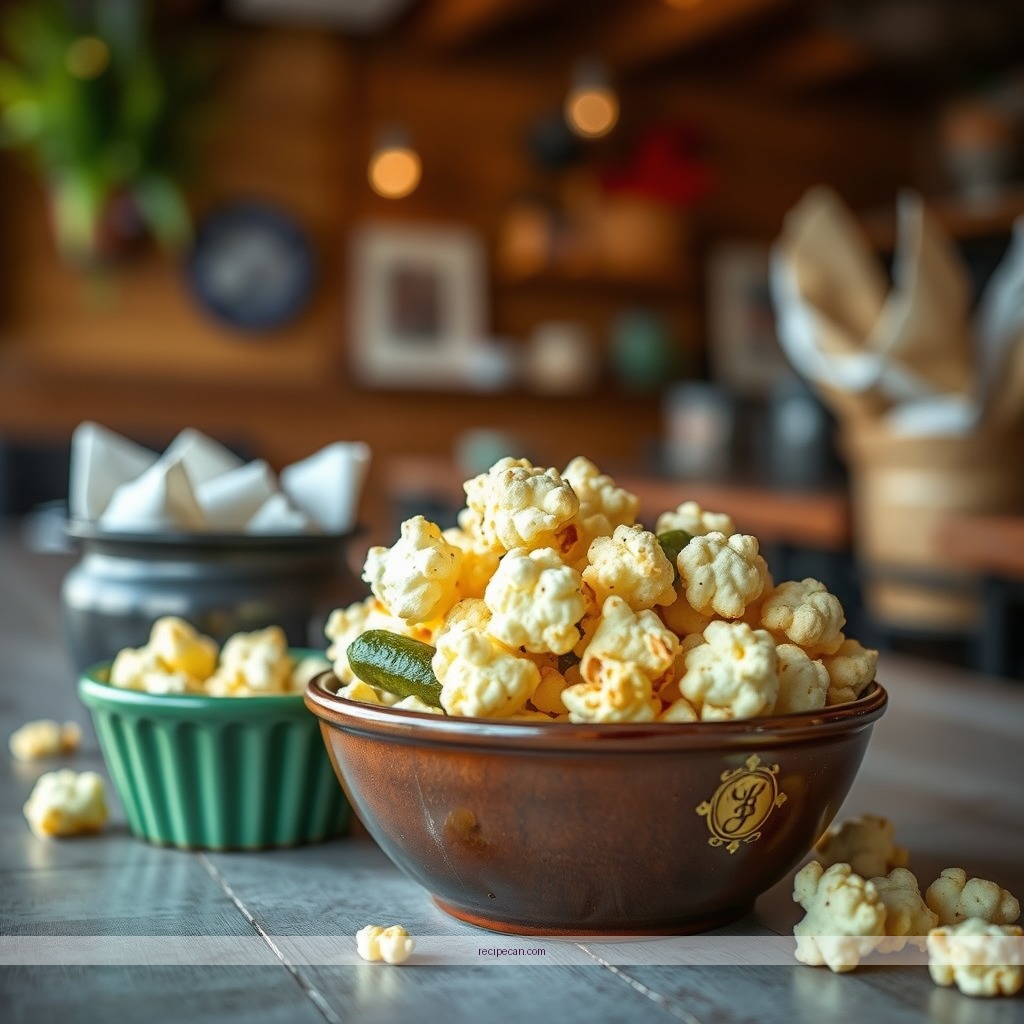 Recipe - pickle popcorn recipe