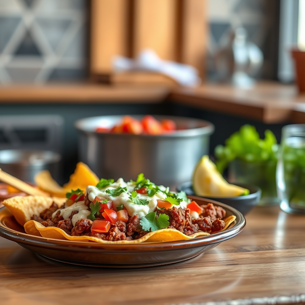 Recipe - recipe nachos with ground beef