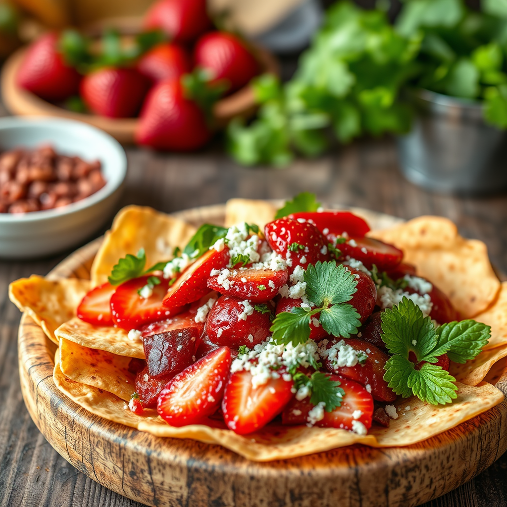 Recipe - strawberry nachos recipe