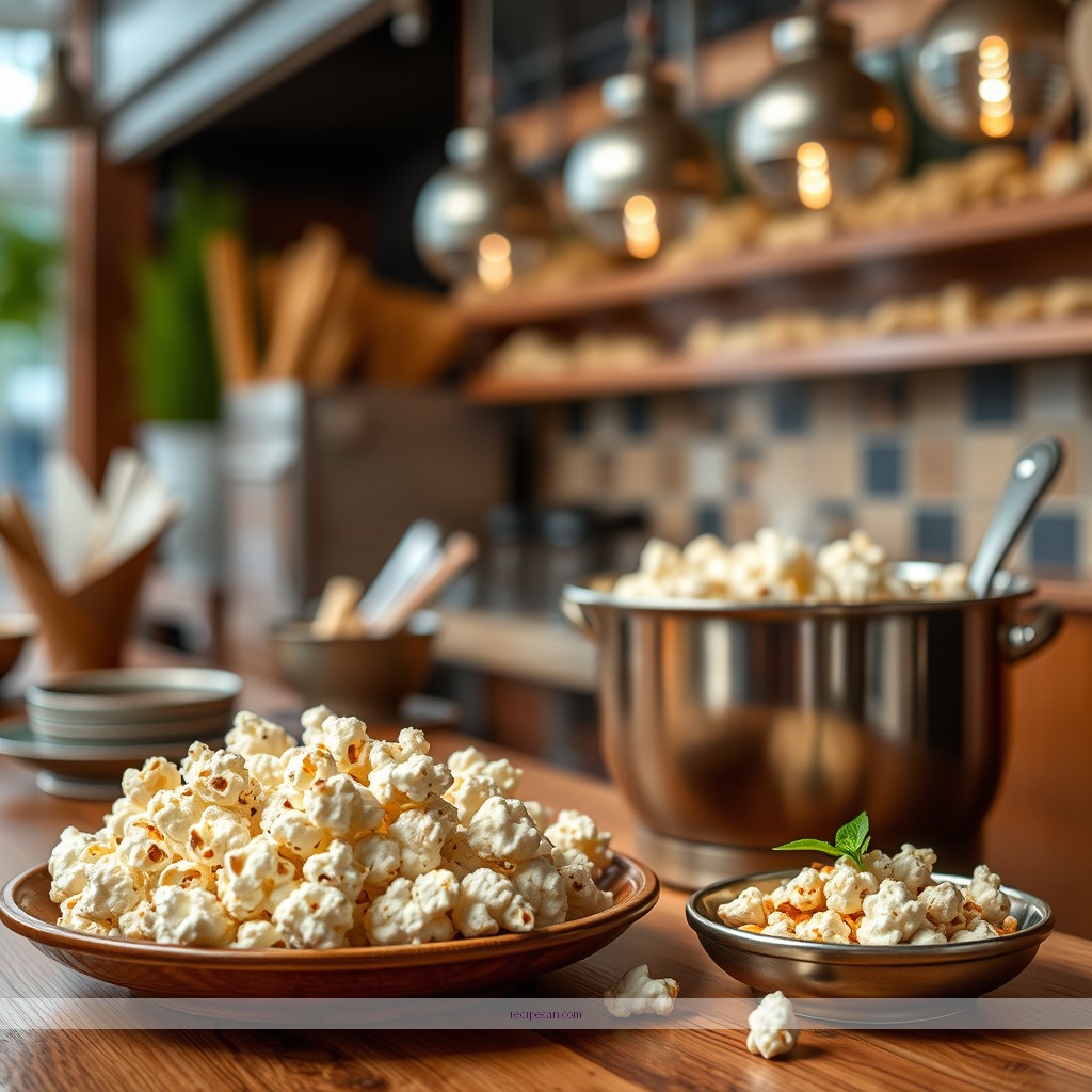 Recipe - puffed popcorn recipes