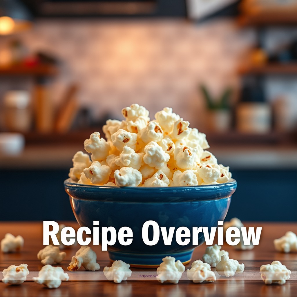 Recipe - recipe for marshmallow popcorn