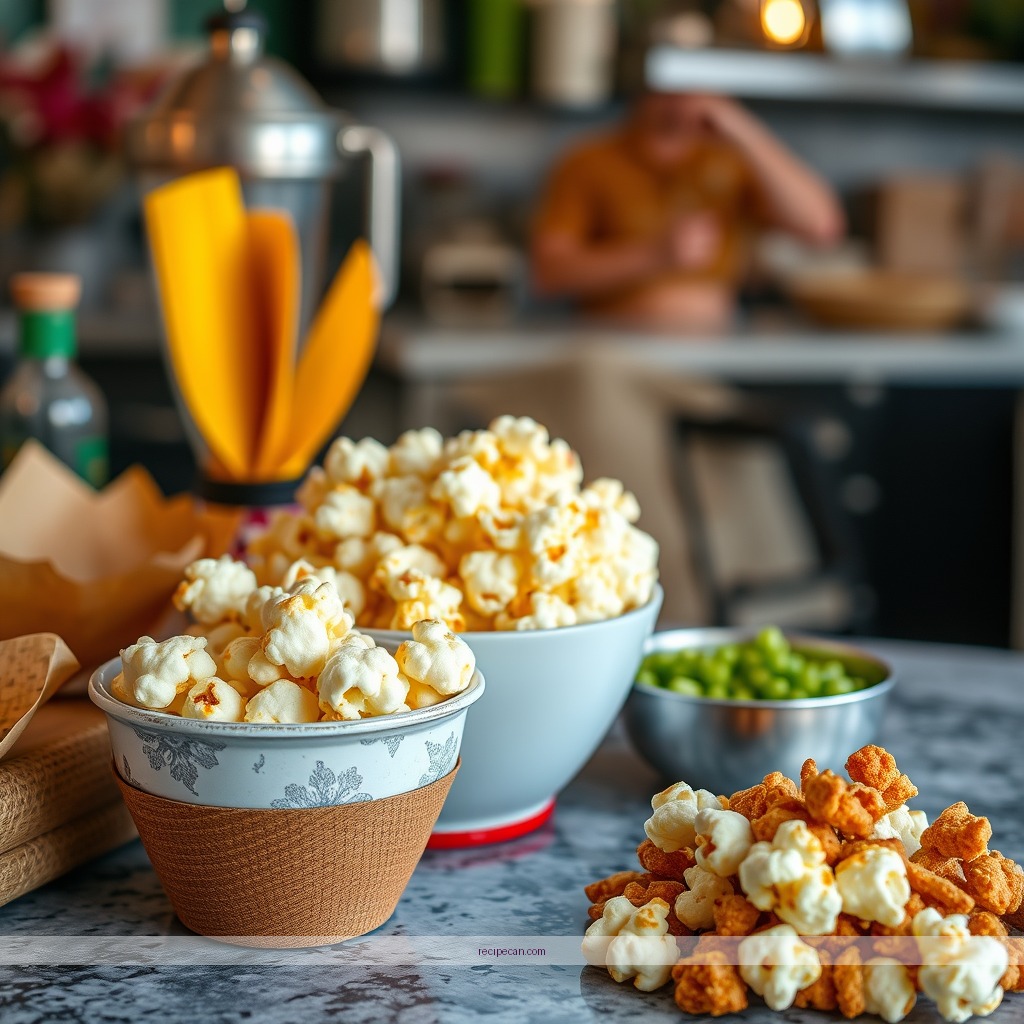 Recipe - sticky popcorn recipe