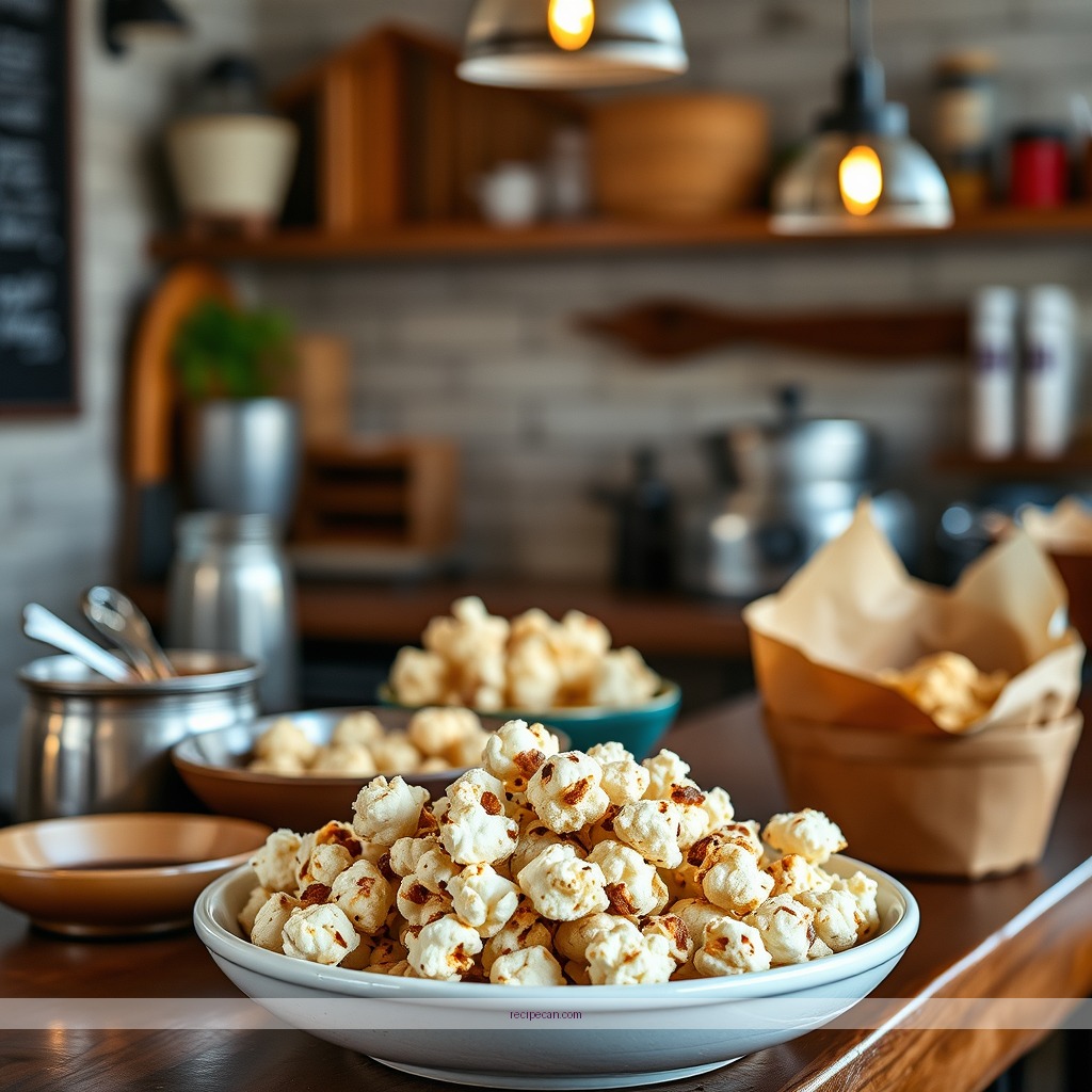 Recipe - cinnamon sugar popcorn recipe