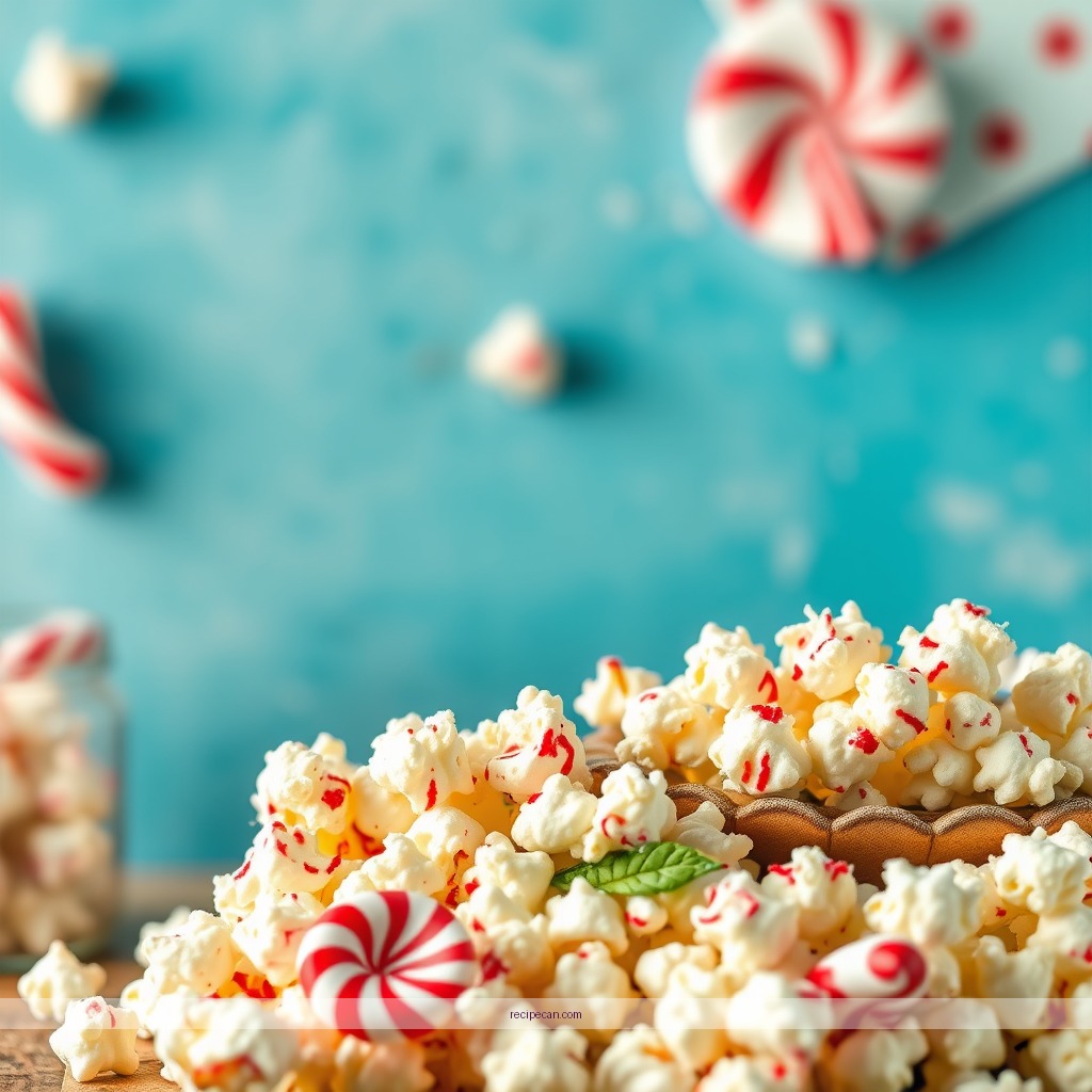 Recipe - peppermint popcorn recipe