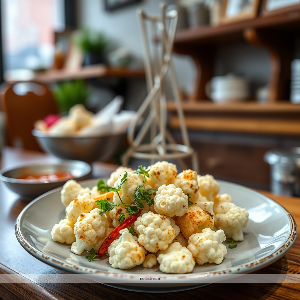 Recipe - popcorn cauliflower recipe