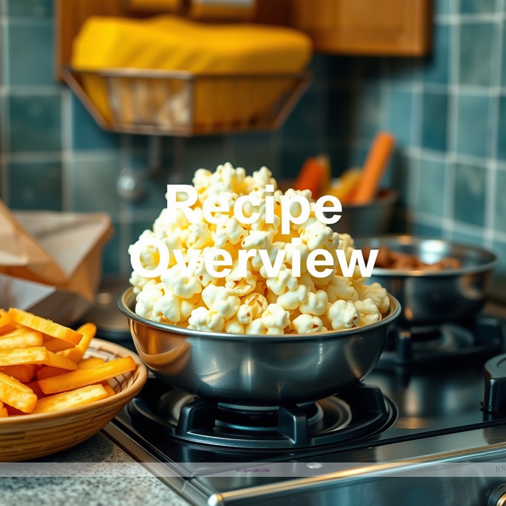 Recipe - popcorn recipe on stove