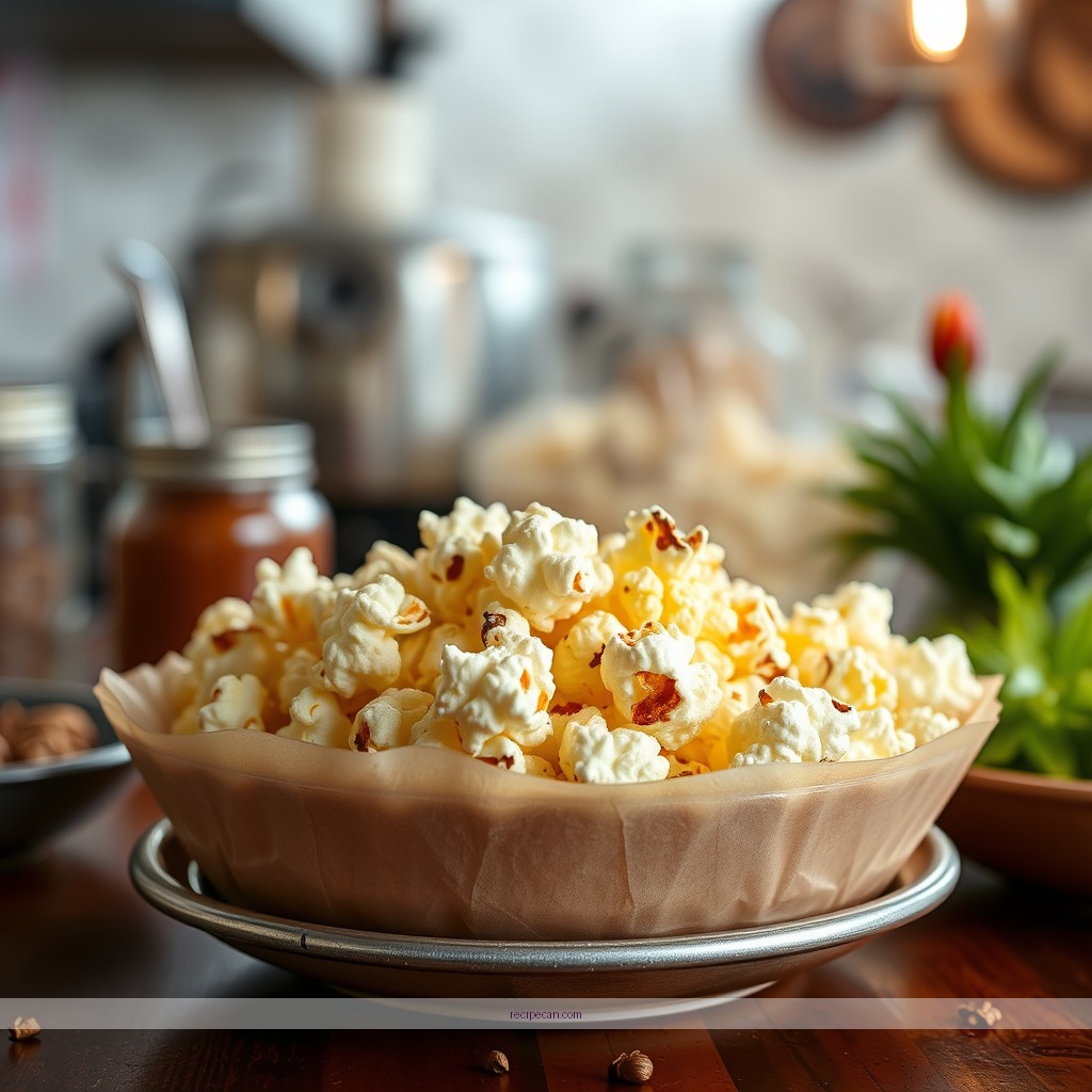 Recipe - popped popcorn recipes