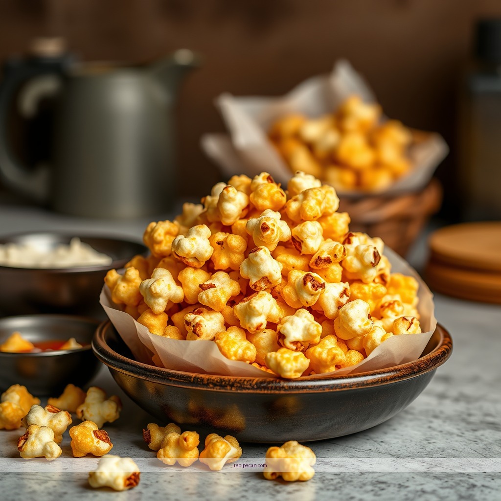 Recipe - recipe for caramel popcorn in microwave