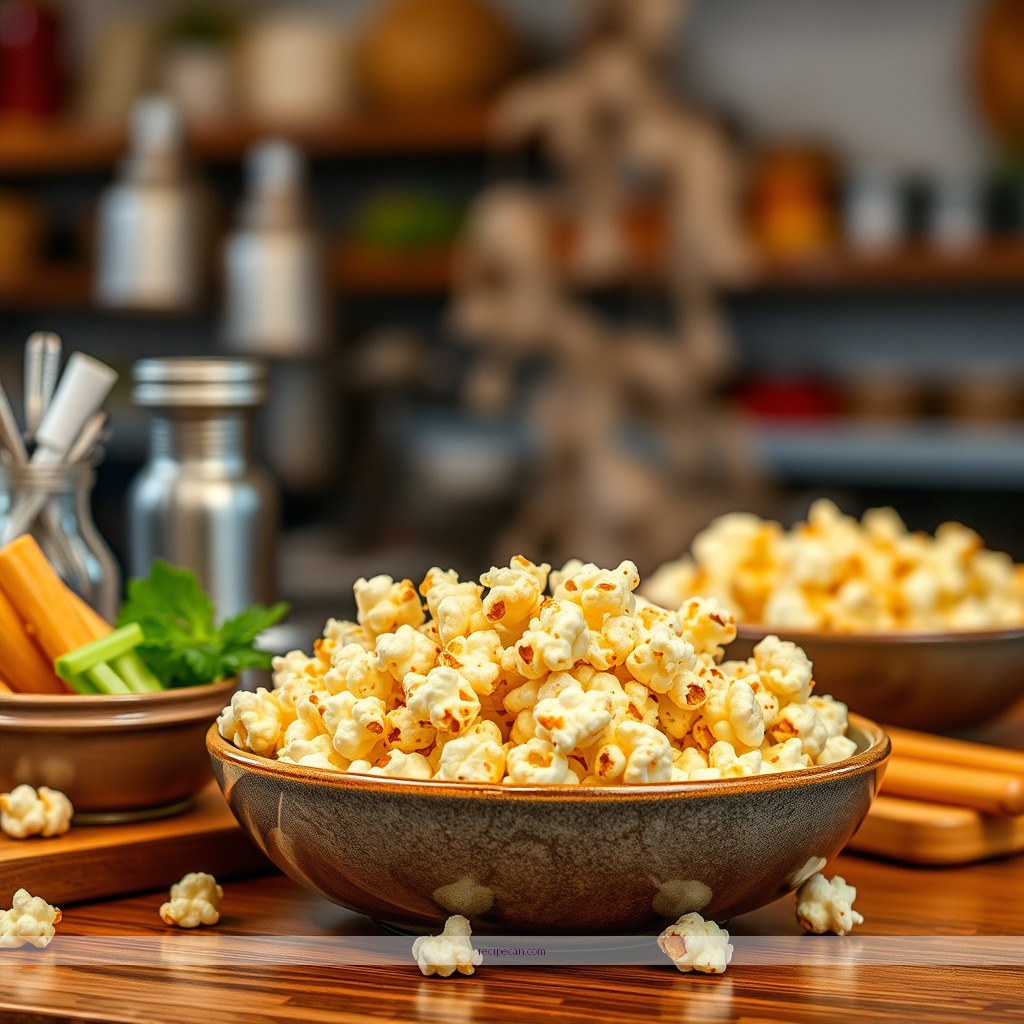 Recipe - recipe for cheese popcorn