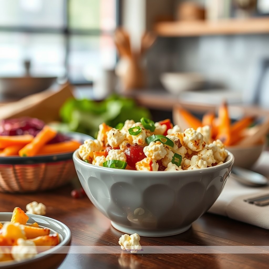 Recipe - recipe popcorn salad