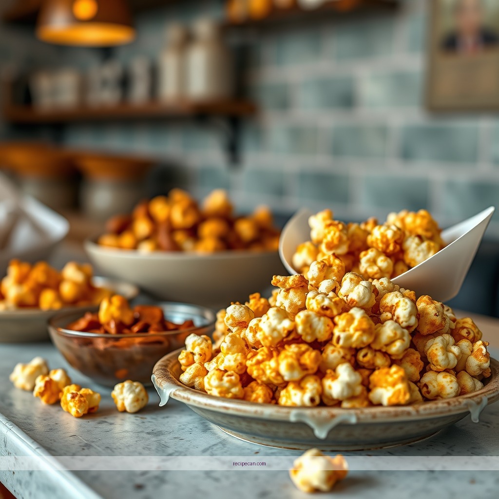 Recipe - simple caramel popcorn recipe