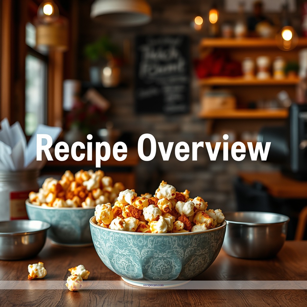 Recipe - crunchy caramel popcorn recipe