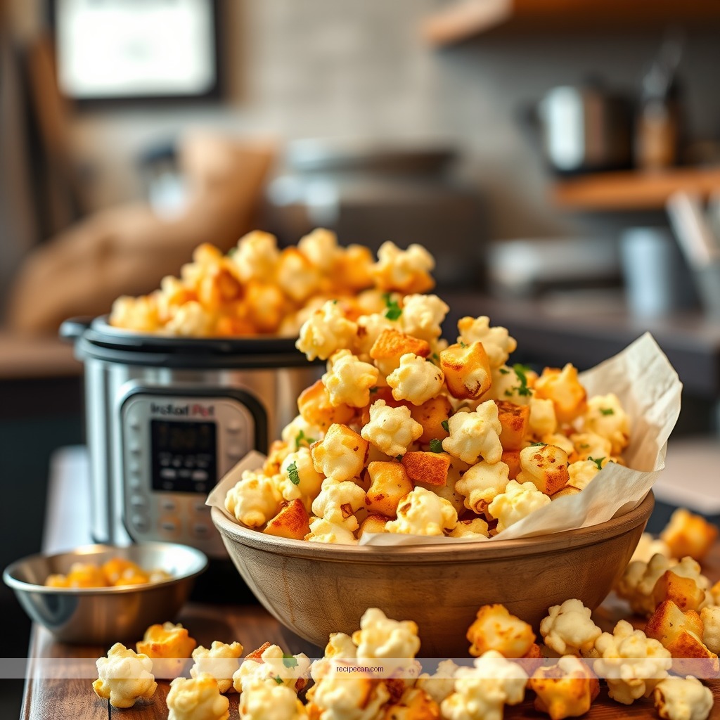 Recipe - instant pot popcorn recipe