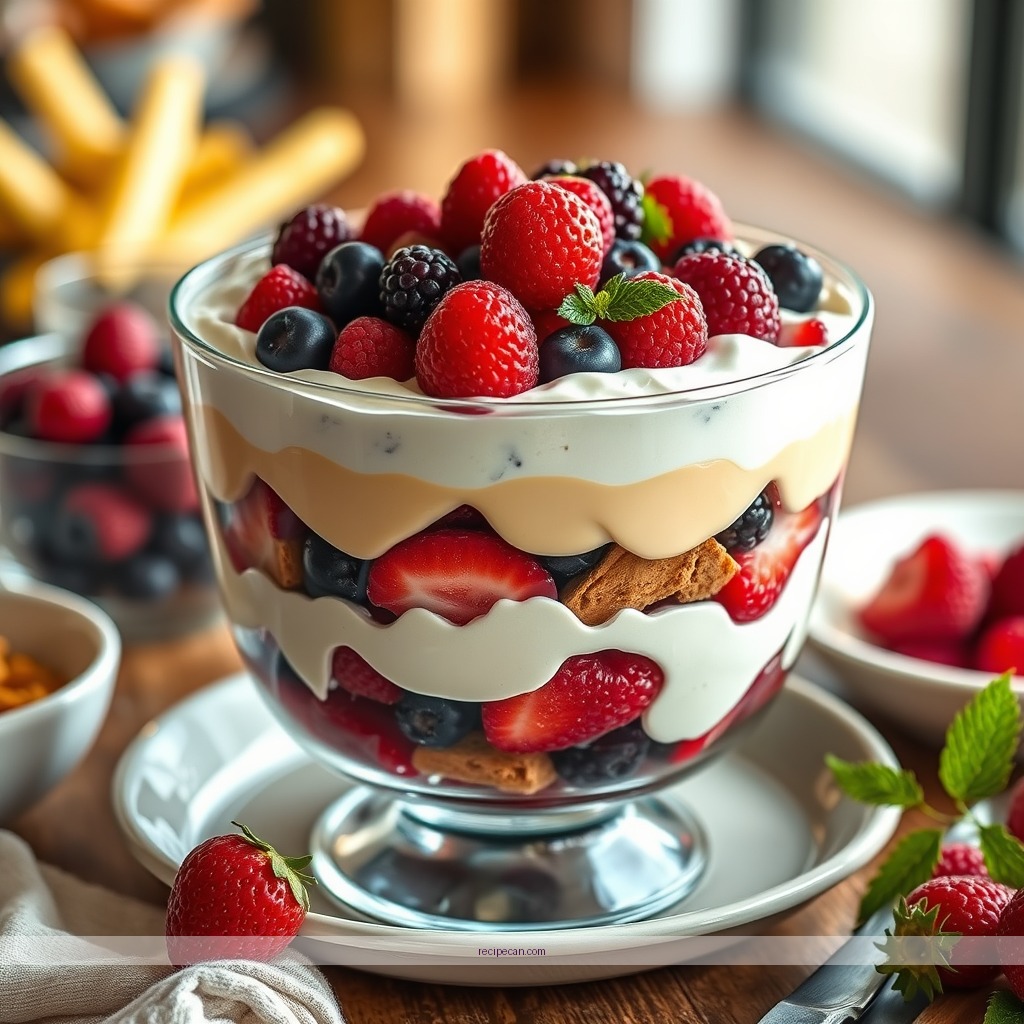 Recipe - berry trifle recipe