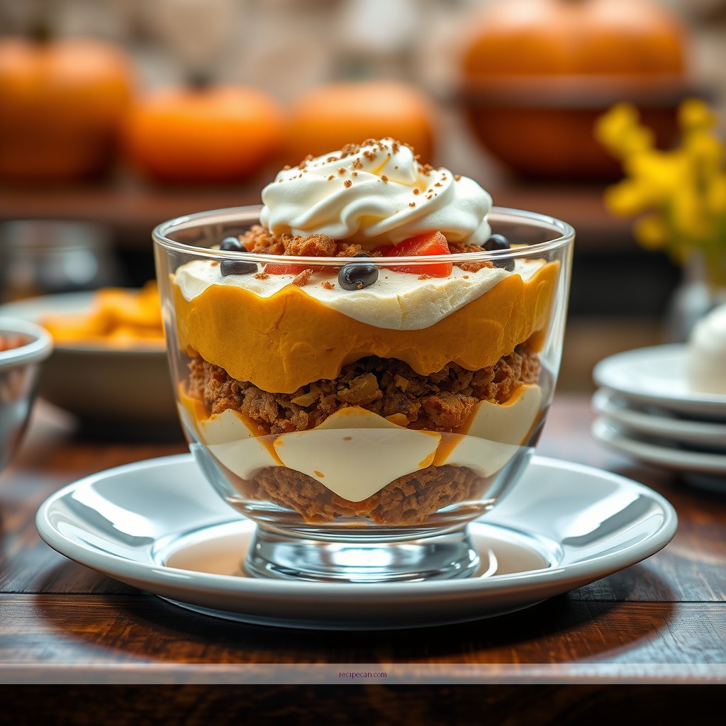 Recipe - pumpkin trifle recipe