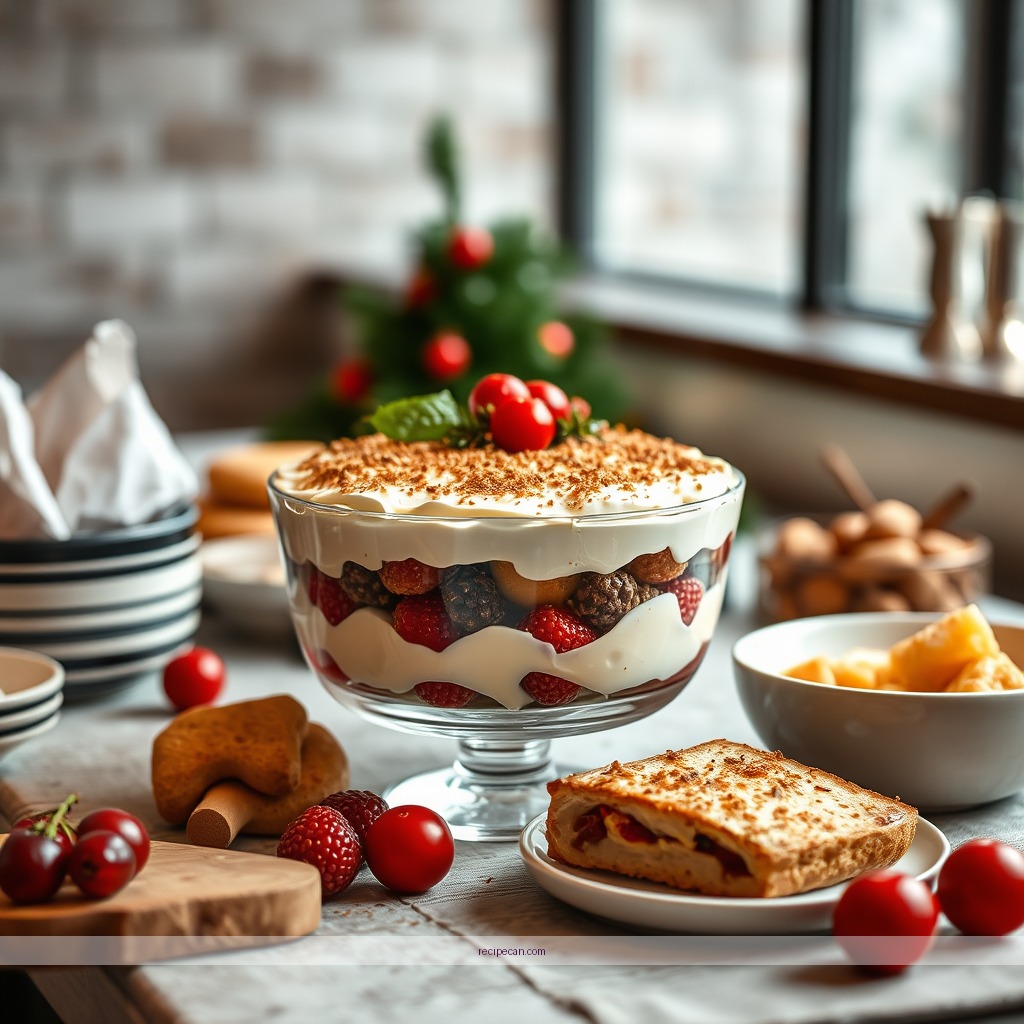 Recipe - christmas trifle recipe