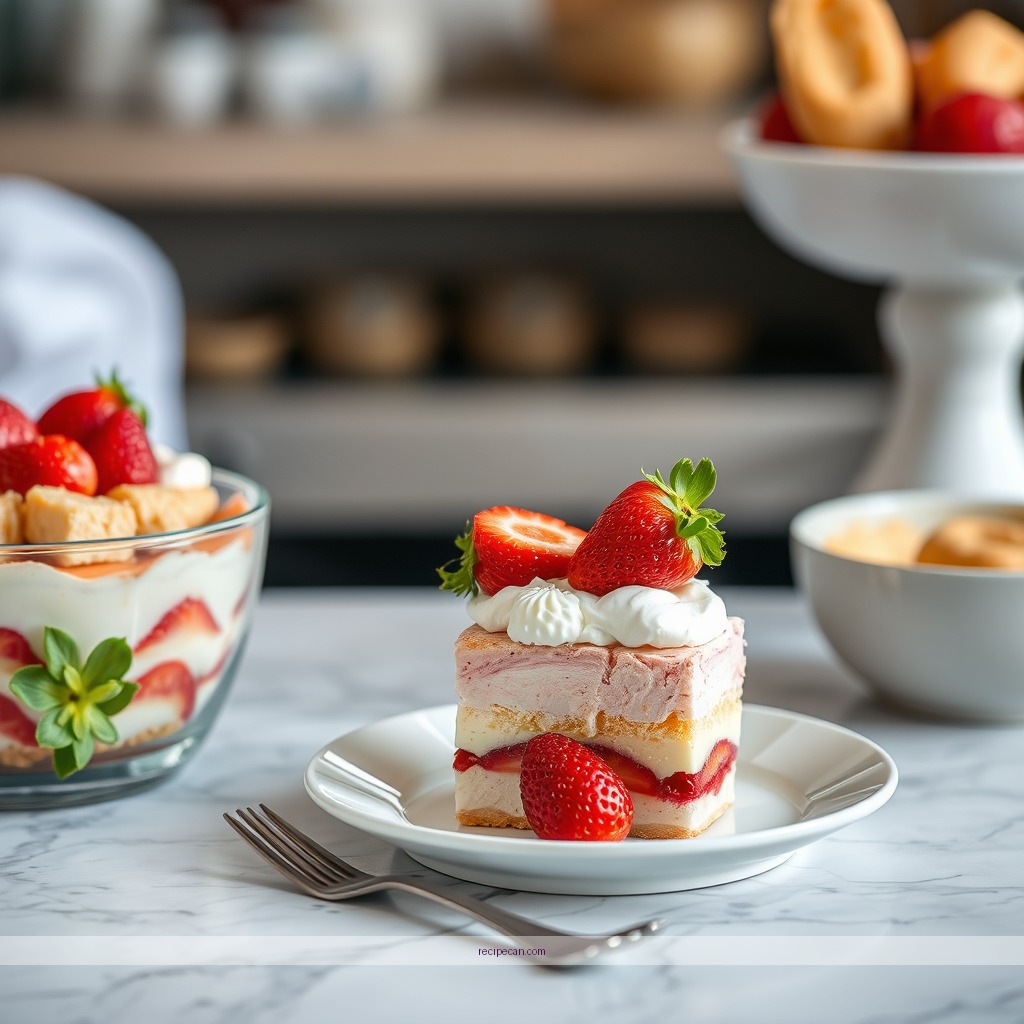 Recipe - strawberry shortcake trifle recipe