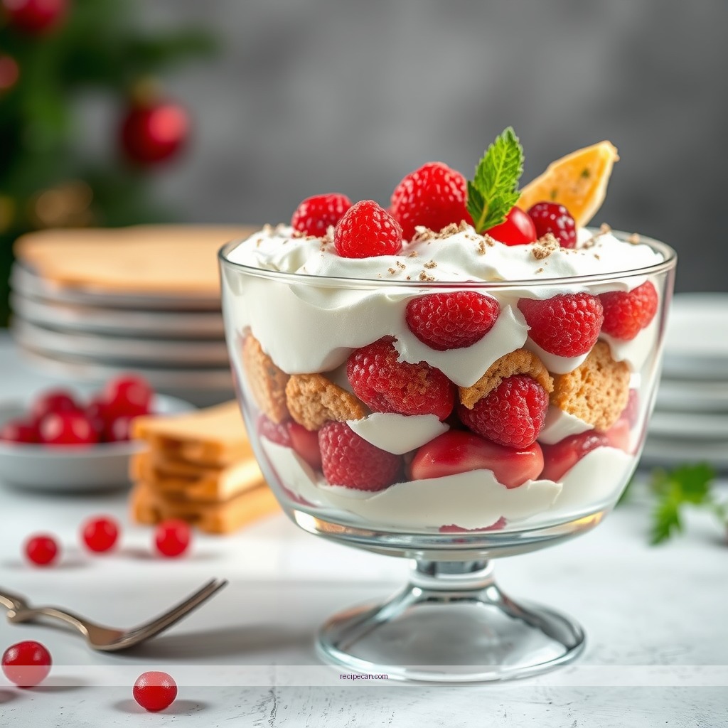 Recipe - recipe christmas trifle dessert