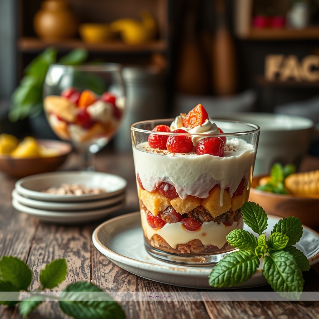 Recipe - recipe english trifle dessert