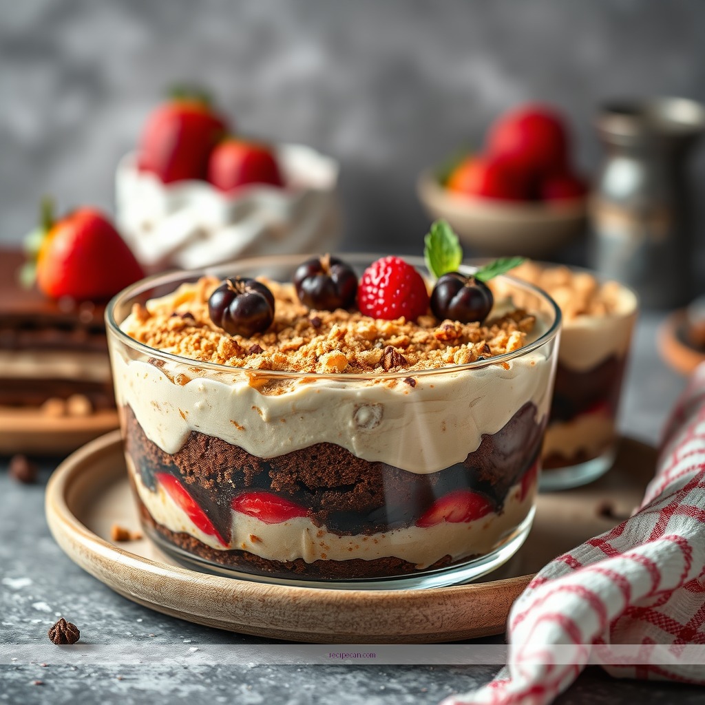 Recipe - brownie trifle recipes