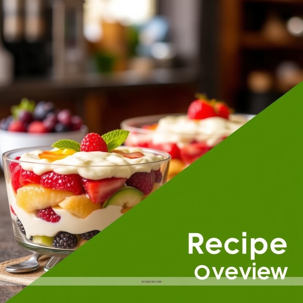 Recipe - fruit trifle recipes