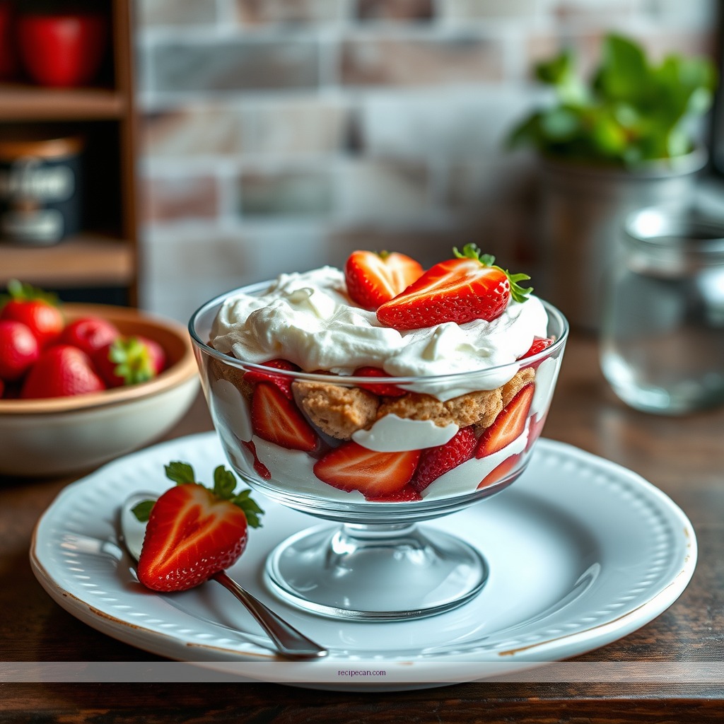 Recipe - recipe for strawberry shortcake trifle