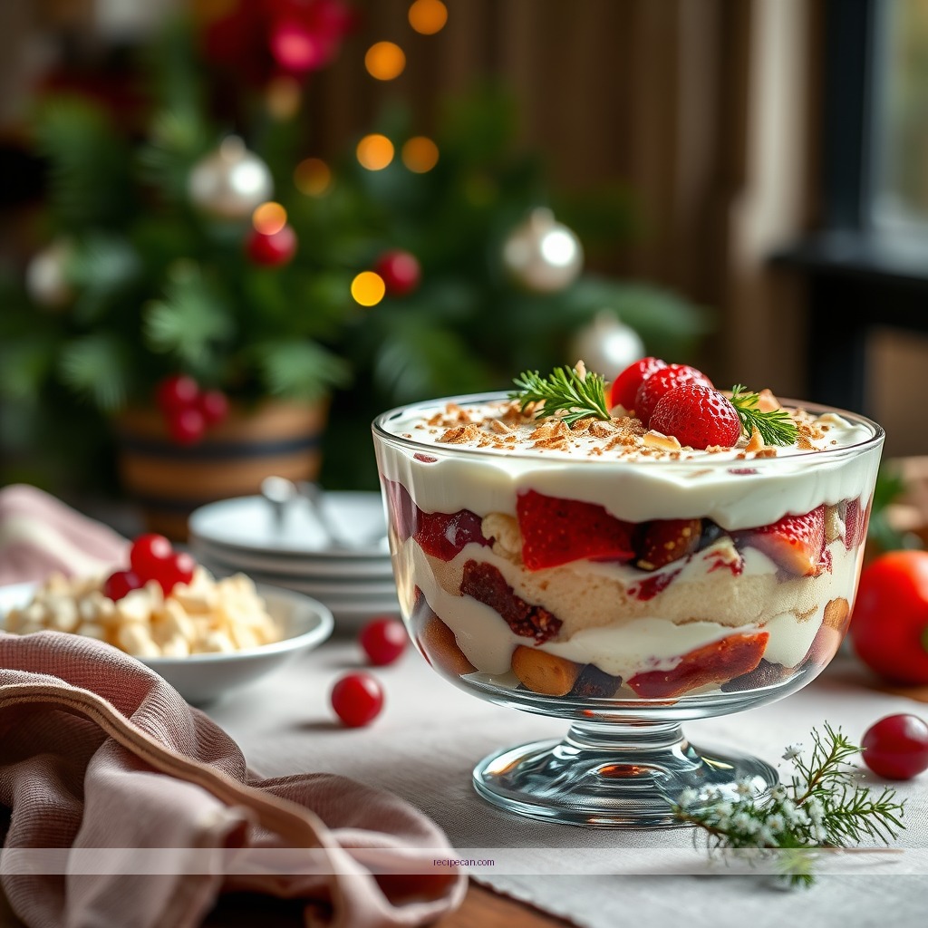Recipe - christmas holiday trifle recipes