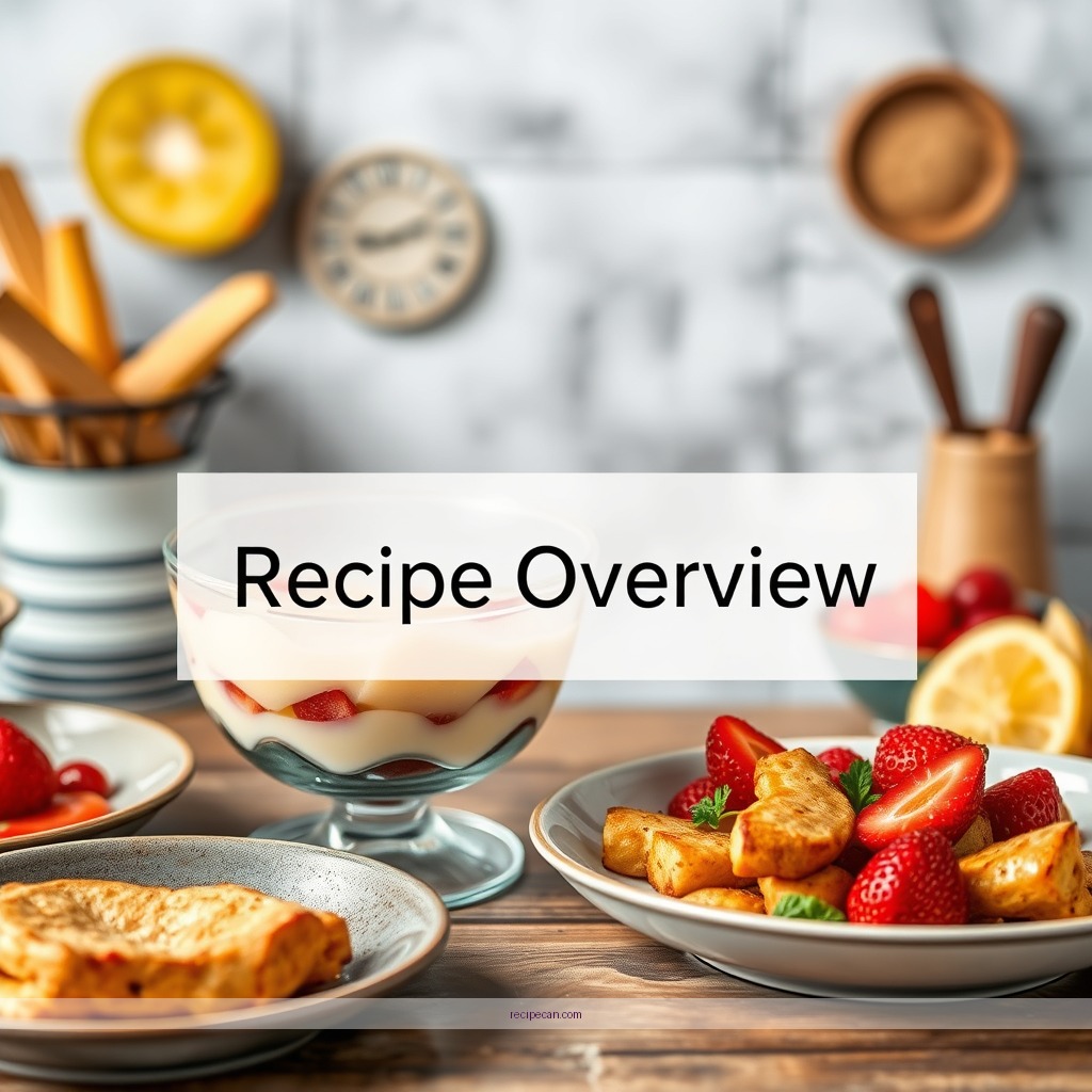 Recipe - how to make trifle recipe