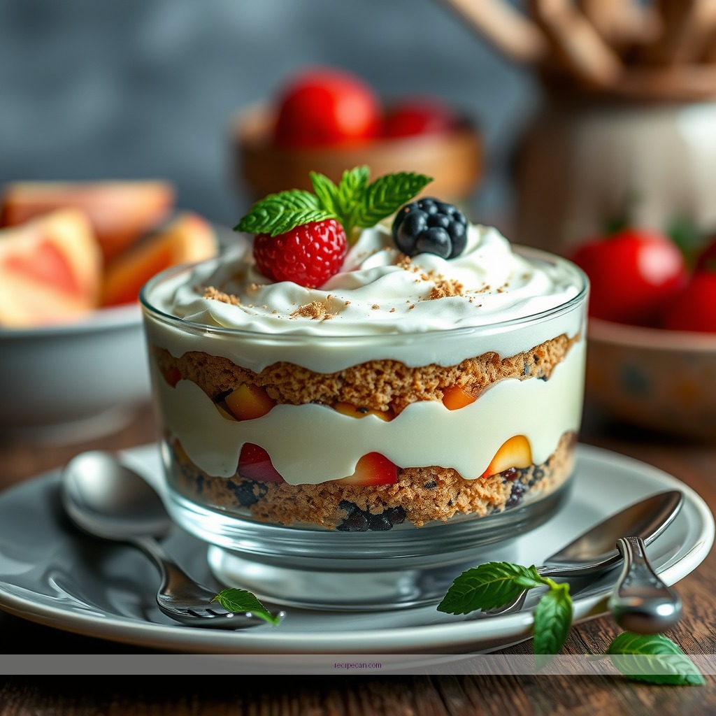 Recipe - modern trifle recipe