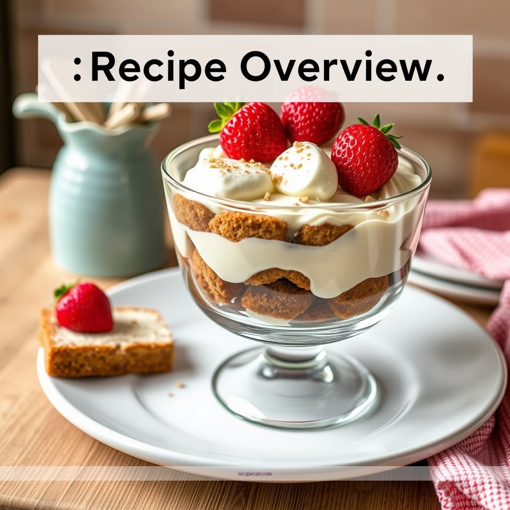 Recipe - recipe gingerbread trifle dessert