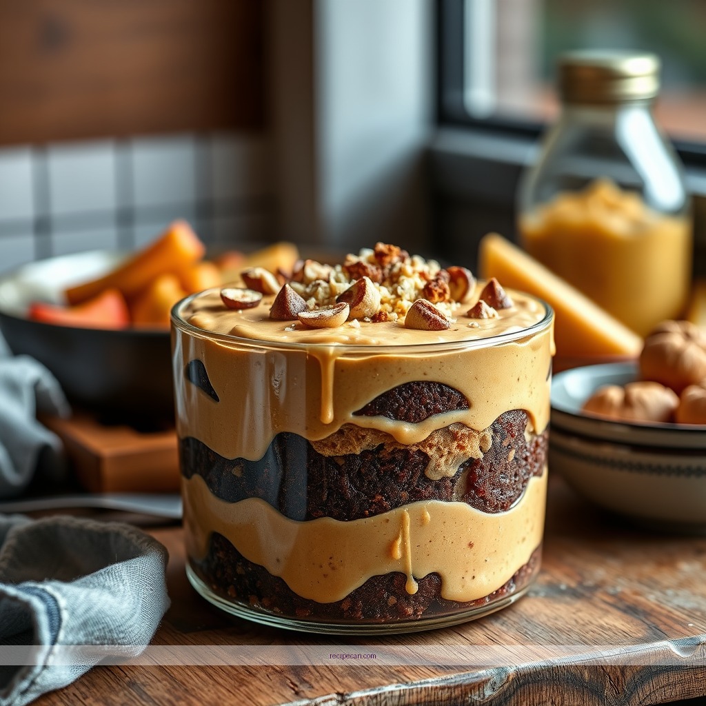 Recipe - brownie peanut butter trifle recipe