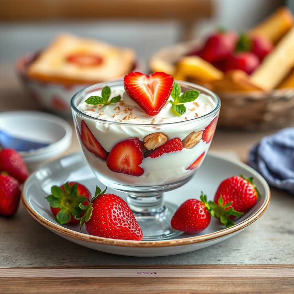 Recipe - strawberry trifle recipe with angel food cake