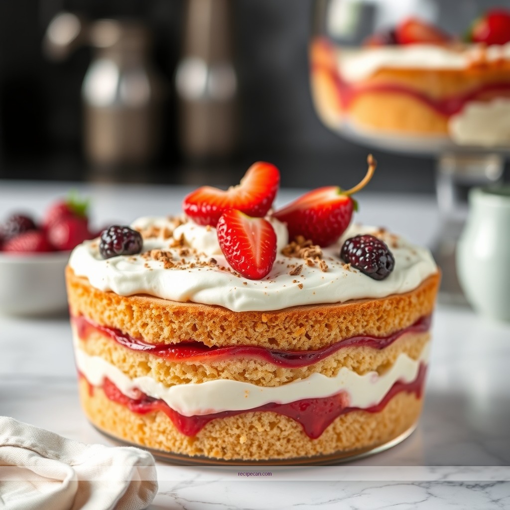 Recipe - trifle recipe using angel food cake