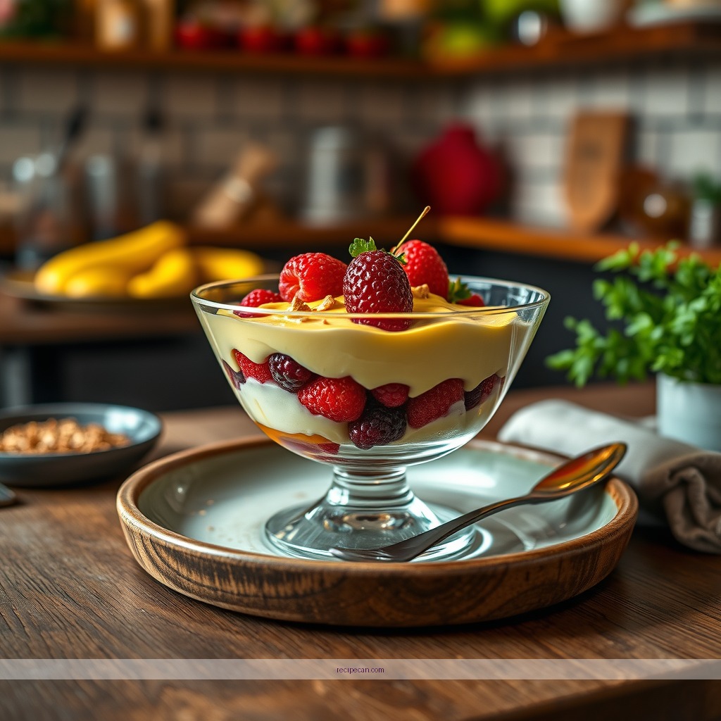 Recipe - trifle recipe with custard