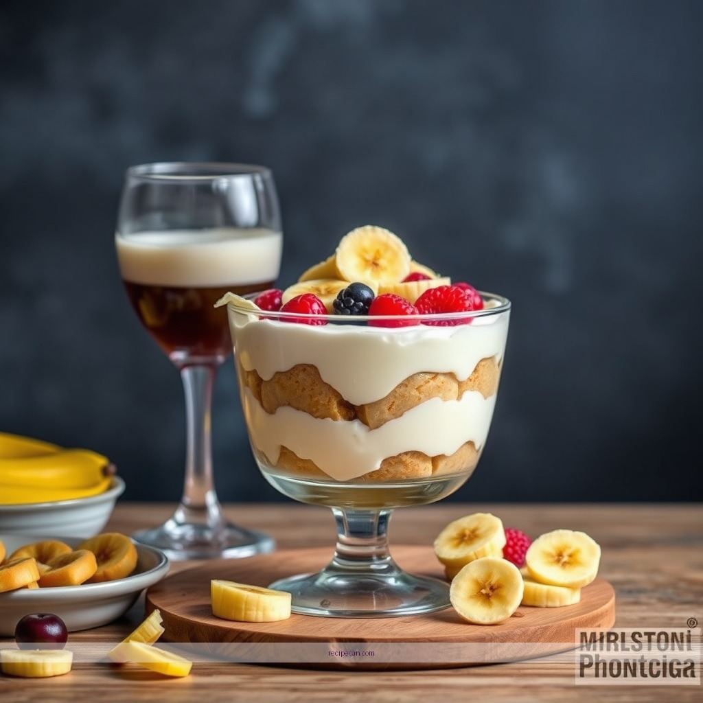 Recipe - banana trifle recipe