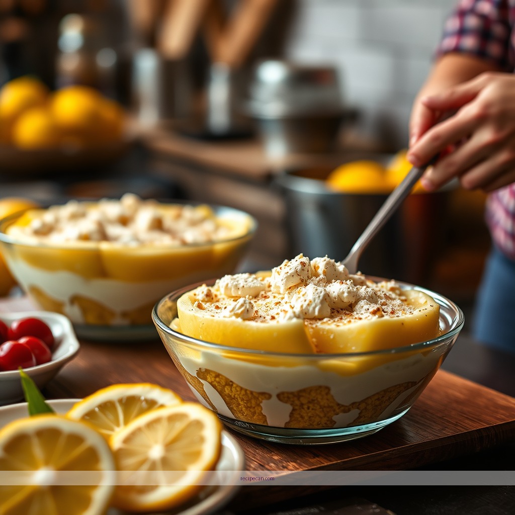 Recipe - lemon trifle dessert recipes