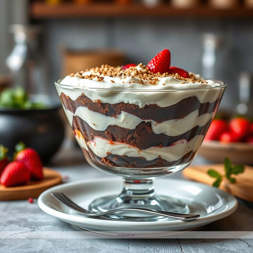 Recipe - recipe for brownie trifle