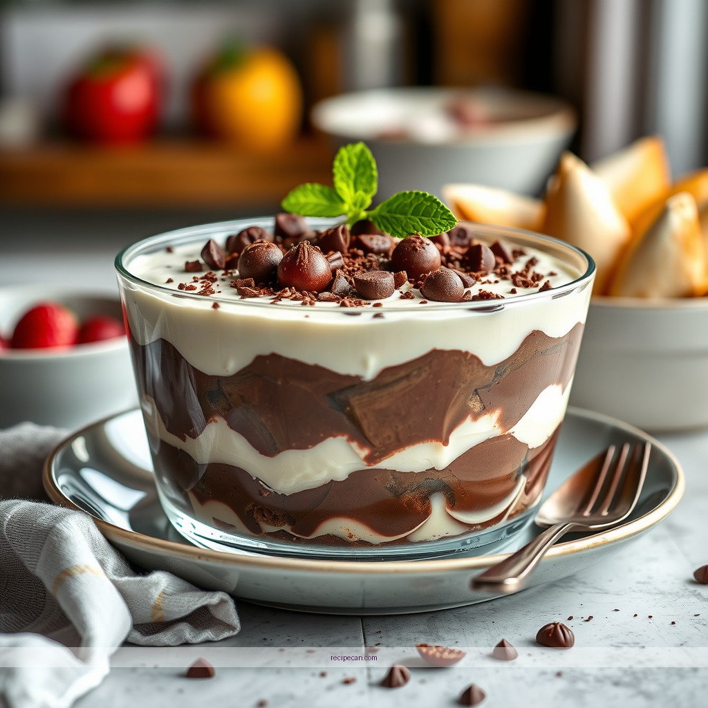 Recipe - simple chocolate trifle recipe