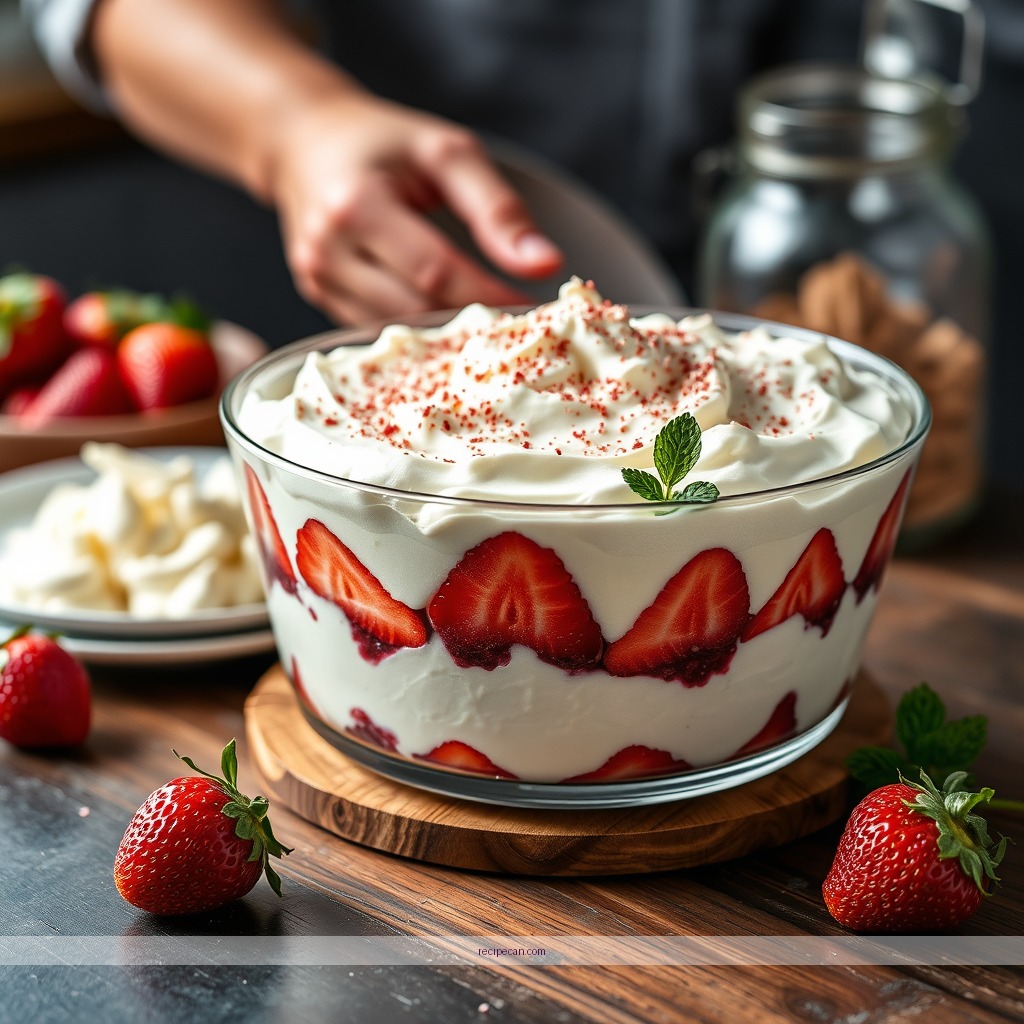 Recipe - strawberry cream cheese trifle recipe