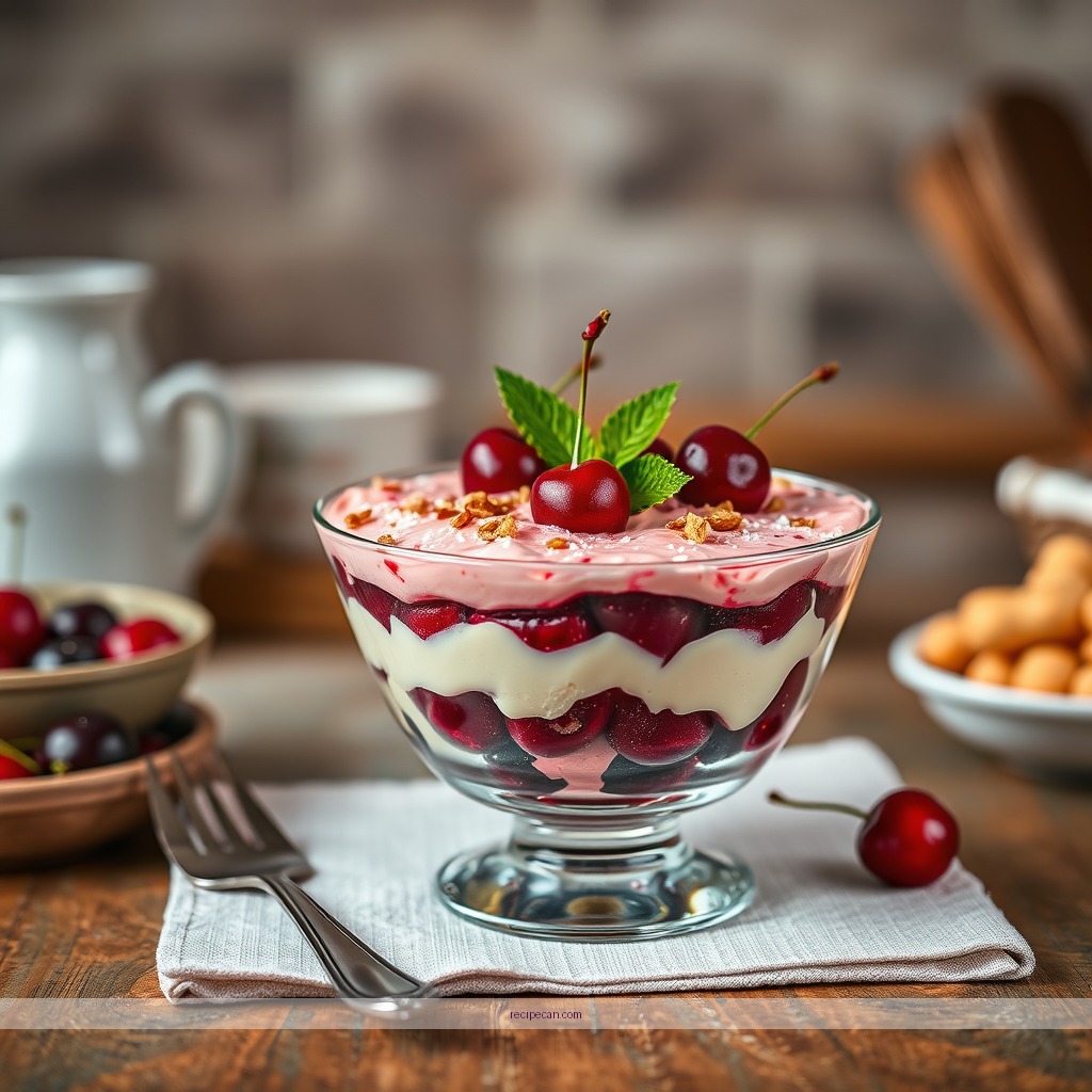 Recipe - cherry trifle dessert recipes
