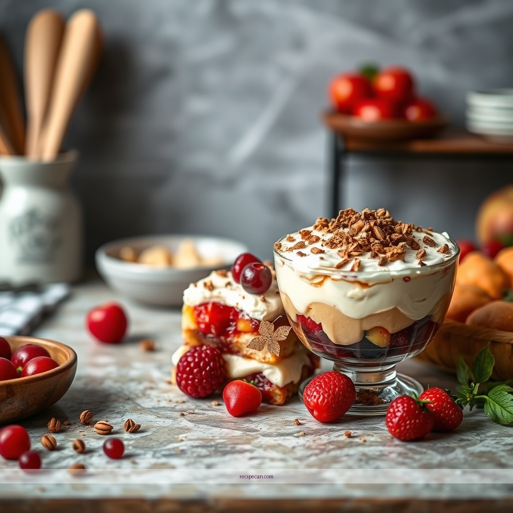 Recipe - fall trifle recipe