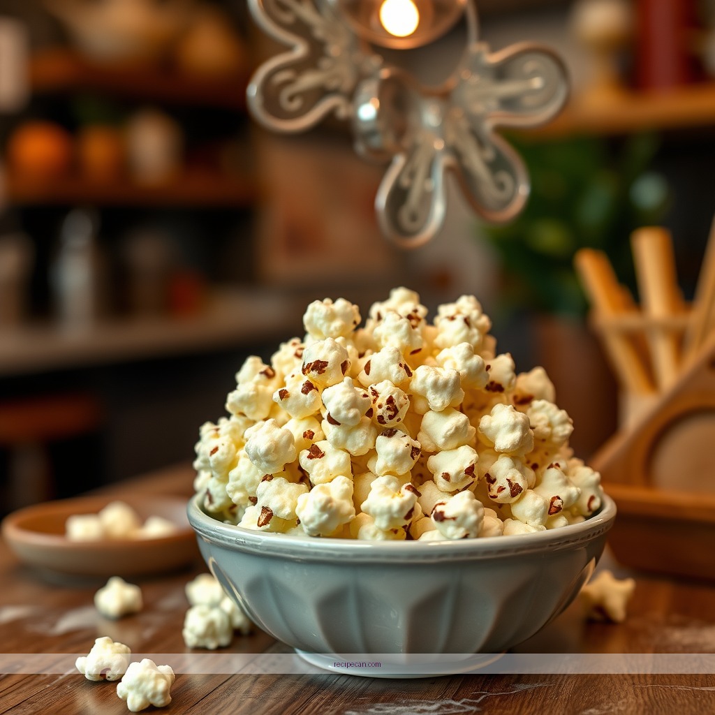 Recipe - white chocolate popcorn recipe