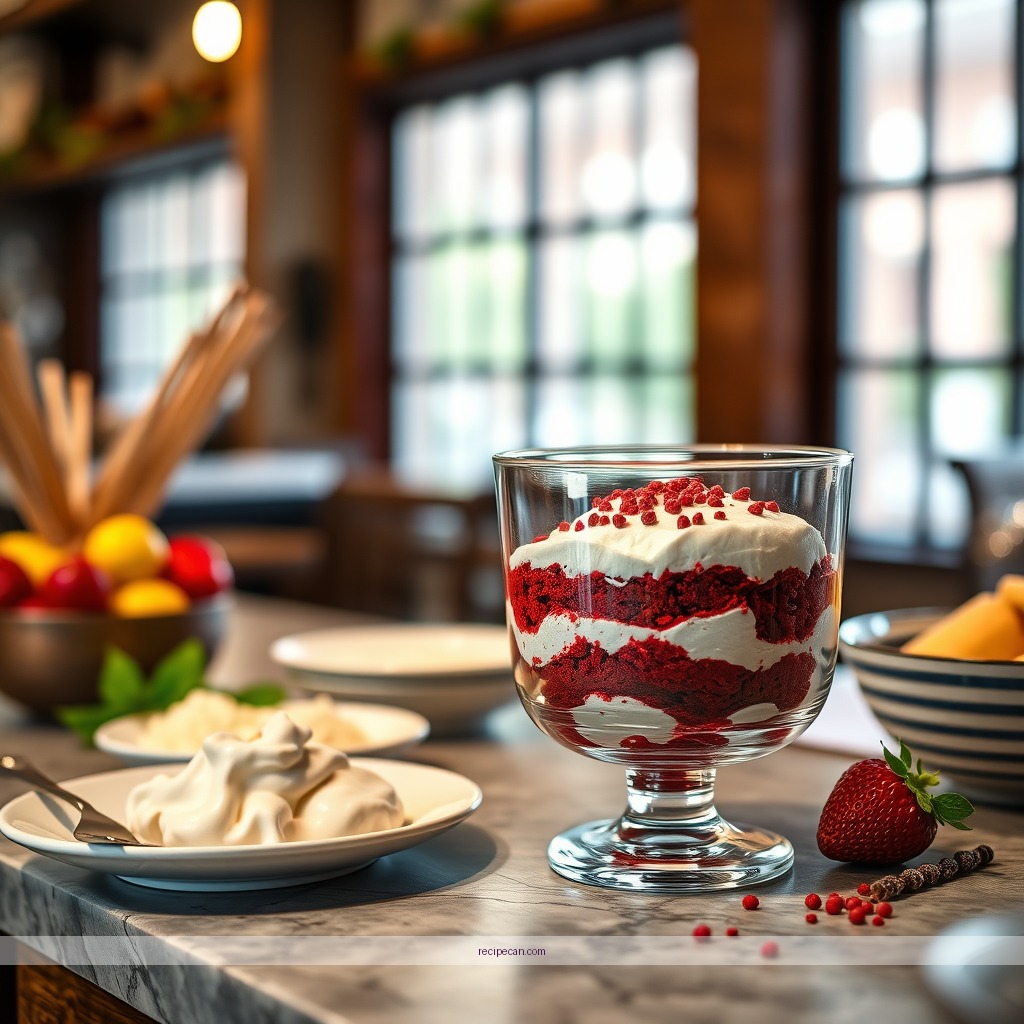 Recipe - recipe for red velvet trifle