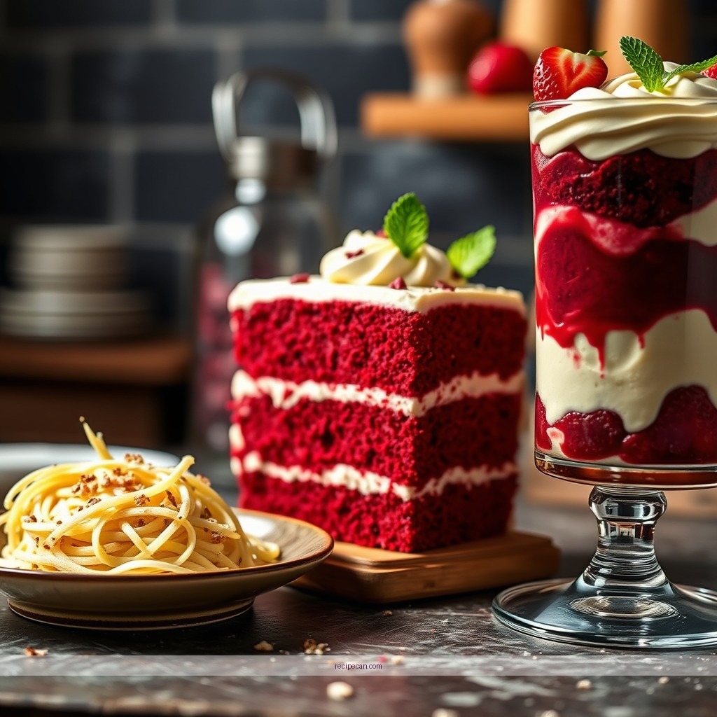 Recipe - red velvet cake trifle recipe